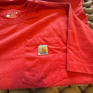 Carhartt Bold Red Crewneck Tee